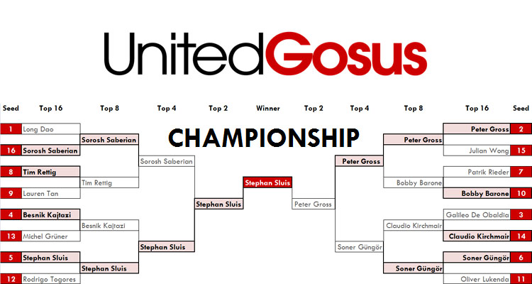 Top 16 Bracket of the United Gosus Championship 2013