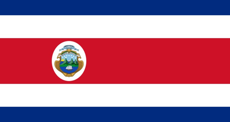 costa-rica-flag-post